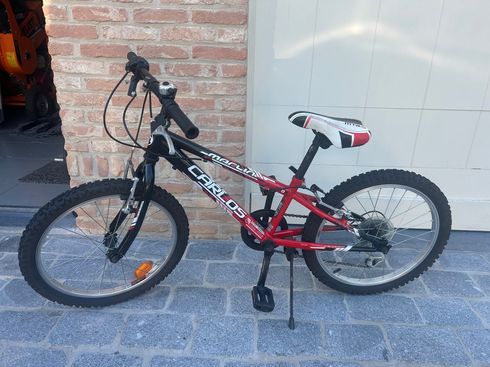 Carlos Marlin montainbike kinderfiets, Fietsen en Brommers, Ophalen, Zo goed als nieuw, Aluminium, V-brakes