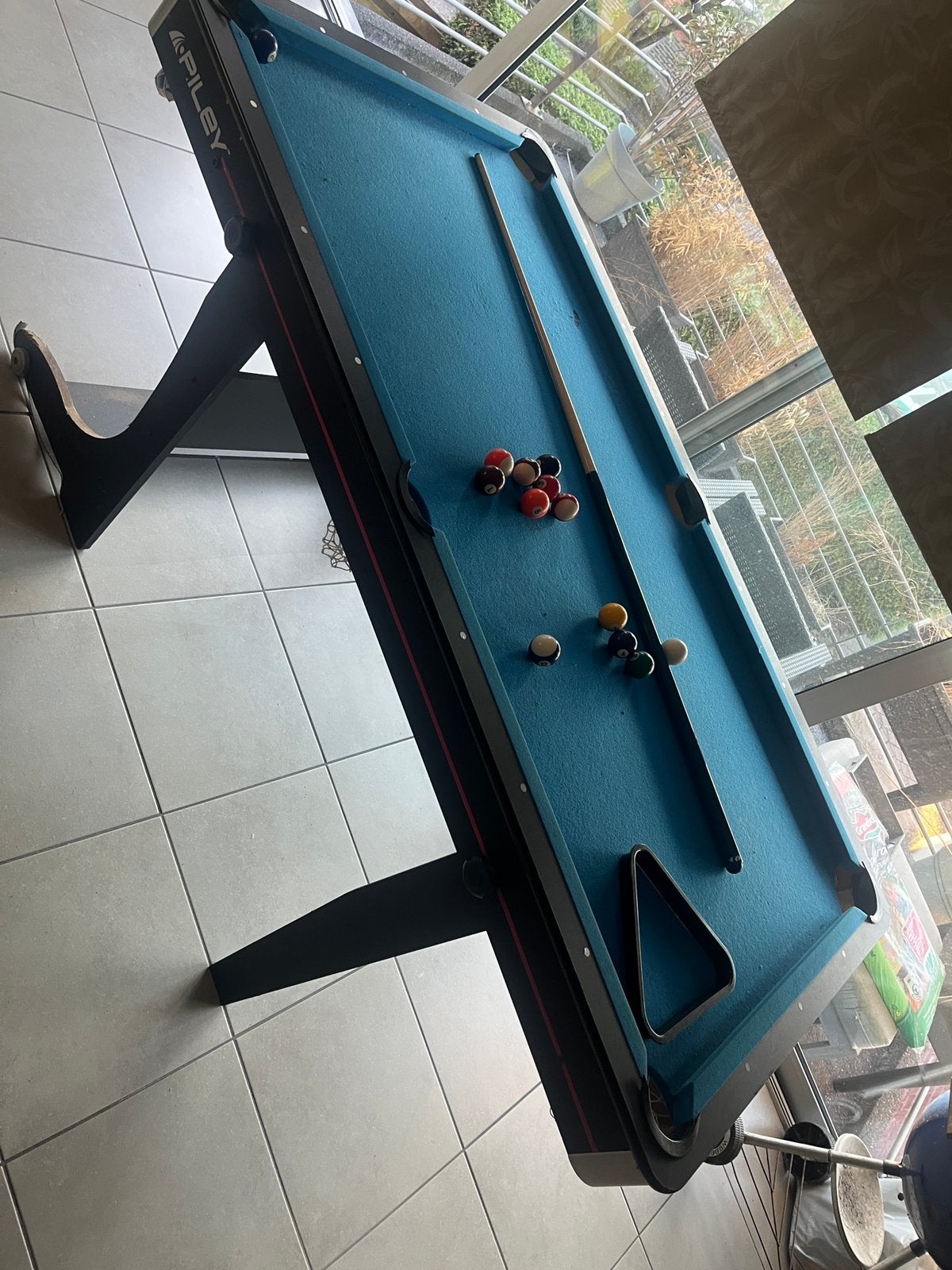 Biljart tafel, Sport en Fitness, Ophalen, Gebruikt