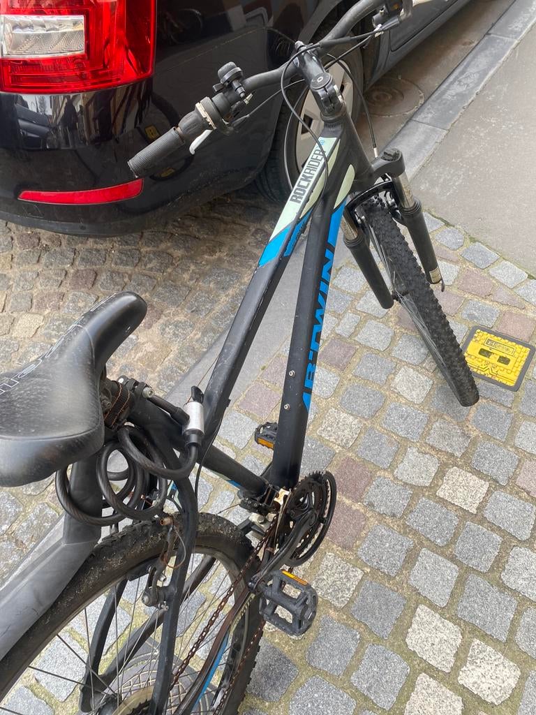 Mountainbike btwin te koop., Gebruikt, Schijfrem, 53 tot 57 cm, Ophalen