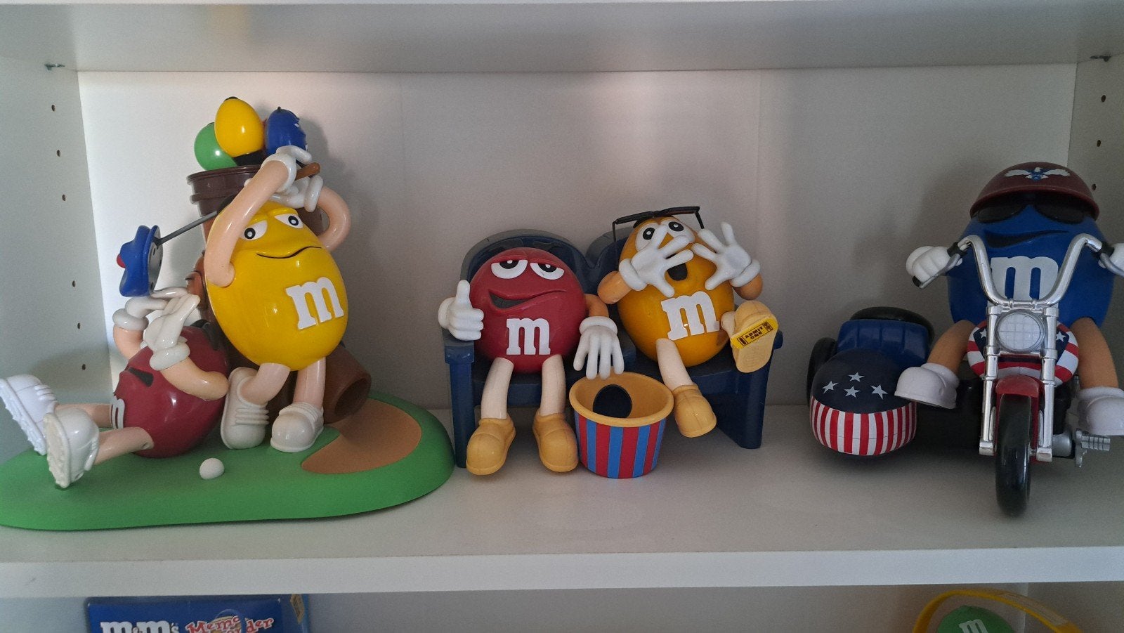m&m's, Ophalen