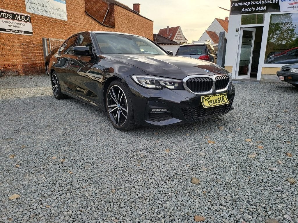 BMW 316d M Sport/ 70229 km/ 2021'/ Euro6/ Autom/ 25900€, Autos, BMW, 90 kW, Cuir et Alcantara, Achat, Alarme