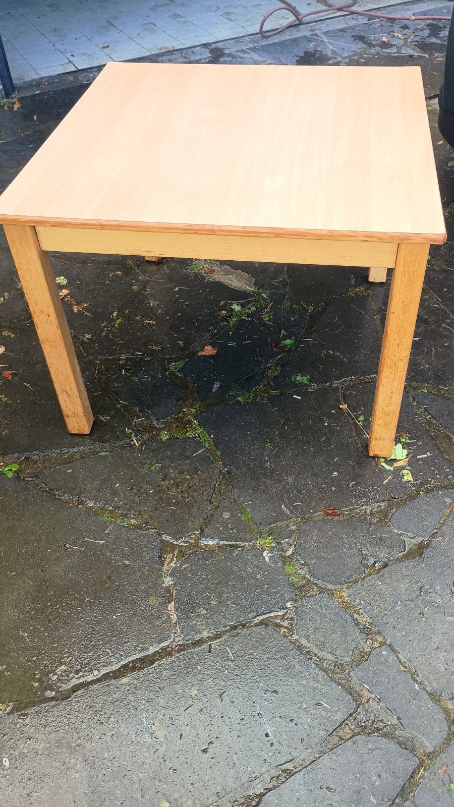 Kleutertafel, Ophalen