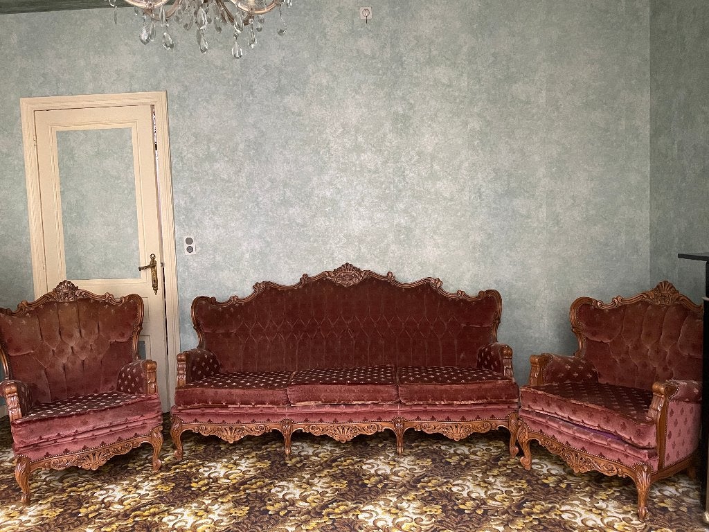 Vintage salon Louis XV oudroze, Enlèvement