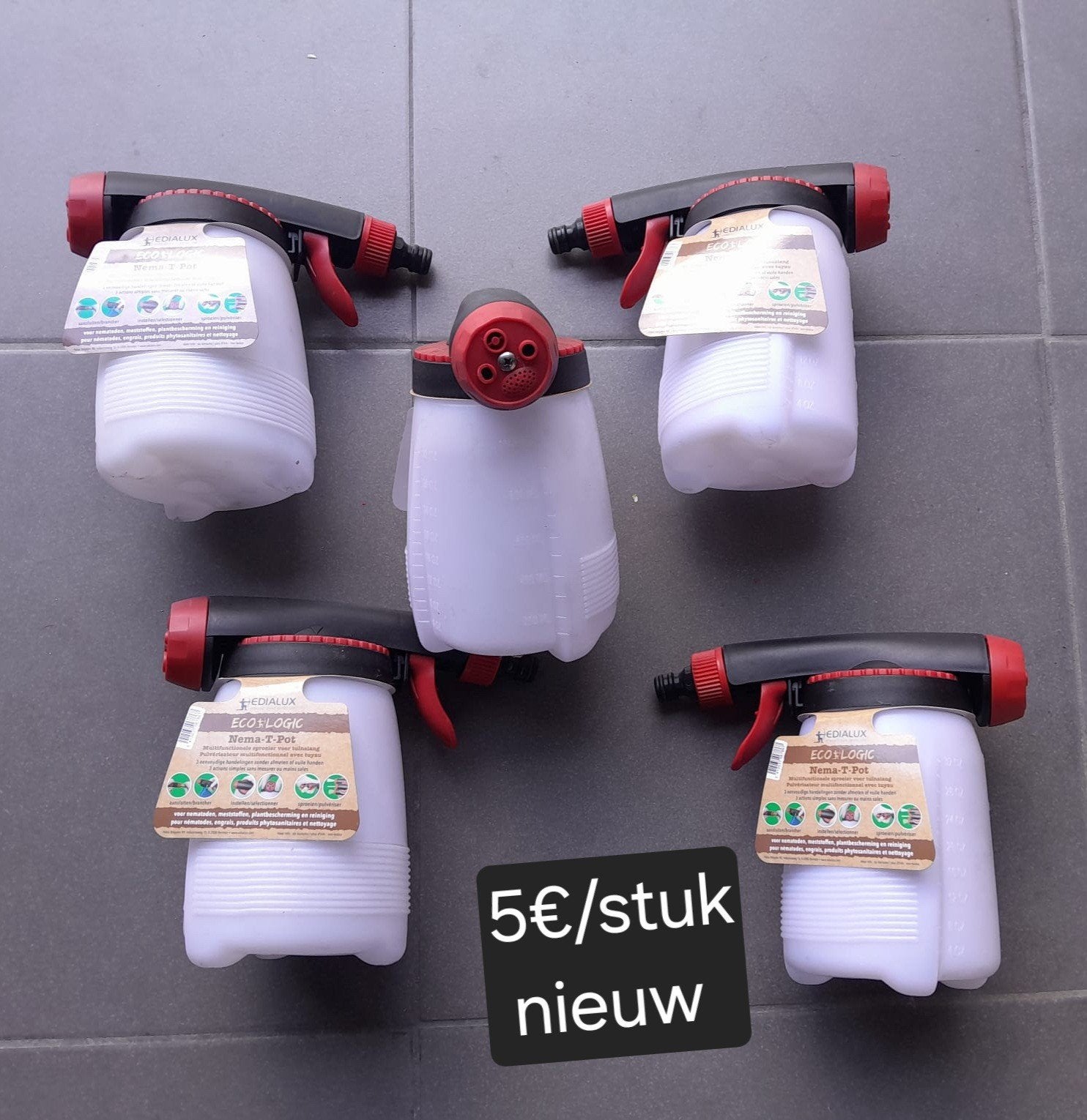 Multifunctionele sproeier voor de tuinslang Nieuw, Ophalen of Verzenden, Nieuw, Overige typen