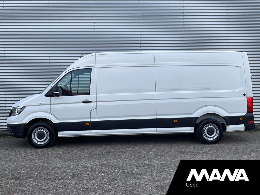 MAN TGE 3.180 177PK L4H3 Automaat Airco Camera Cruise Carpla, Auto's, Stof, Gebruikt, 4 cilinders, Wit