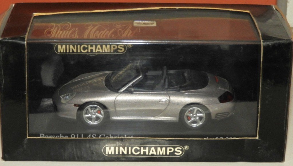 Porsche 911 Carrera 4S Cabriolet 2003, Ophalen of Verzenden, Zo goed als nieuw, Auto, MiniChamps