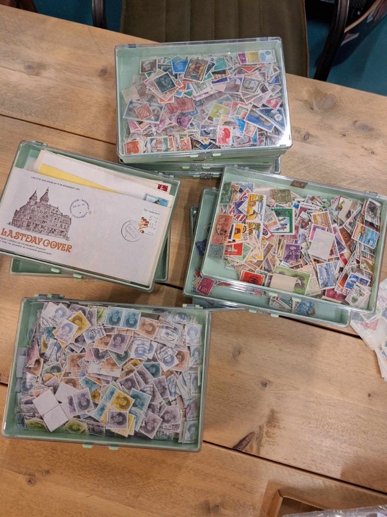 Verzameling postzegels, wordt alleen als lot verkocht!, Ophalen
