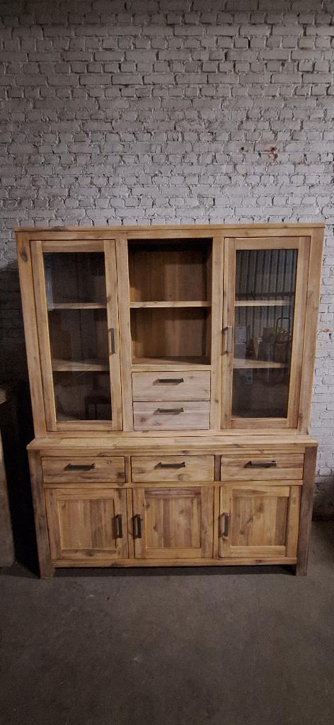 Prachtige teak eetplaats / salon, Ophalen, Zo goed als nieuw