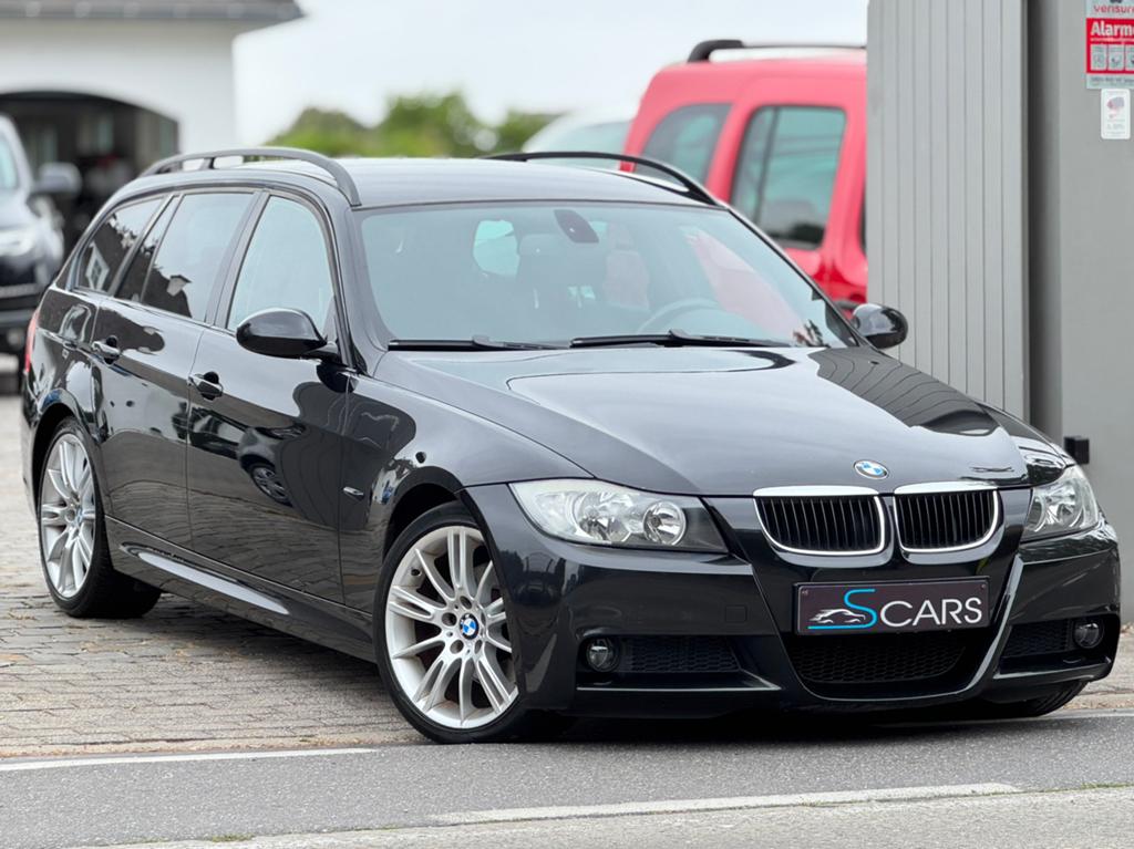 Bmw 318i M pakket ** 120.000 km ** 2008, Auto's, BMW, 1995 cc, Multifunctioneel stuurwiel, 4 cilinders, Alcantara