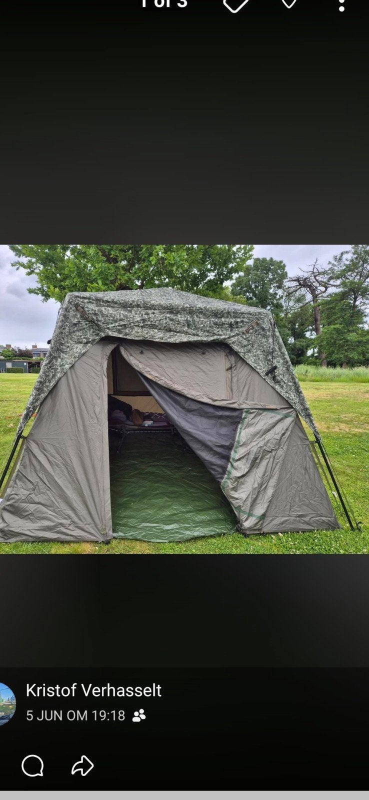 karper tent, Sports nautiques & Bateaux, Enlèvement