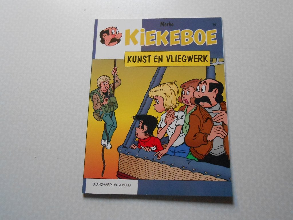 kiekeboe 79 Kunst en vliegwerk 1998 1 ste druk., Eén stripboek, Merho, Nieuw, Ophalen of Verzenden