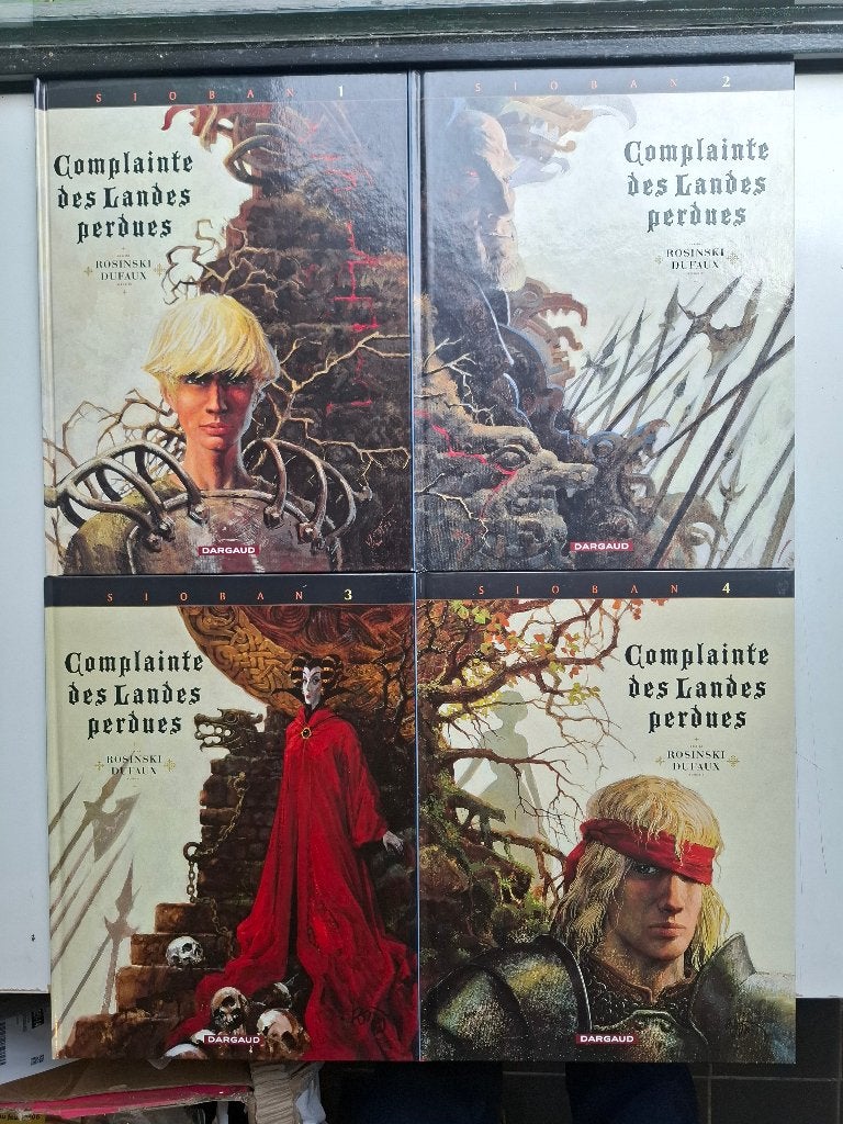 COMPLAINTE DES LANDES PERDUES SIOBAN TOMES 1 à 4 COMPLET REE, Boeken, Stripverhalen, Zo goed als nieuw, Complete serie of reeks
