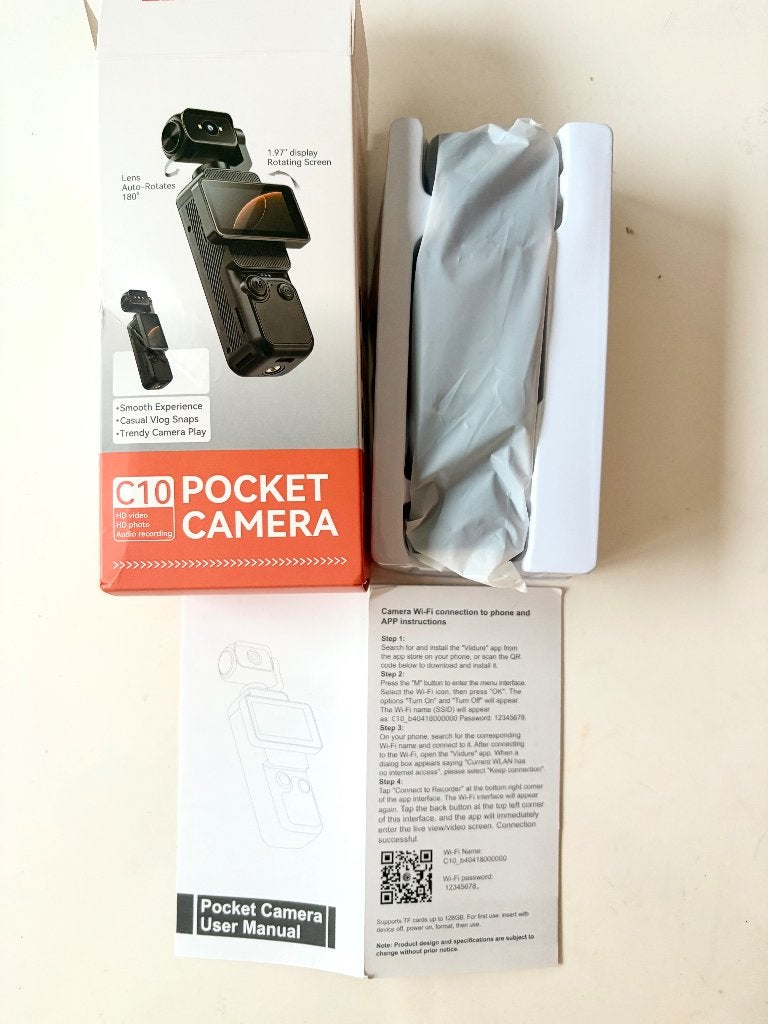 Caméra de poche C10, TV, Hi-fi & Vidéo, Enlèvement ou Envoi, Neuf