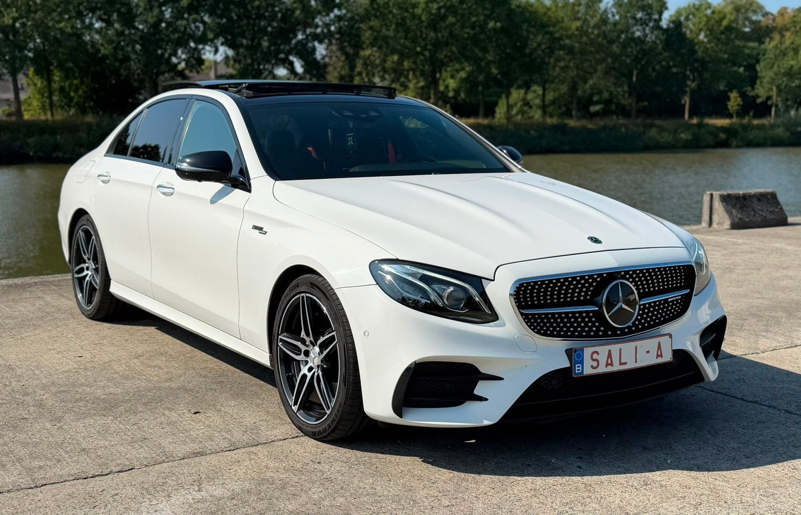 Mercedes E53 Amg, Auto's, Mercedes-Benz, Automaat, Wit, Bedrijf, 3000 cc