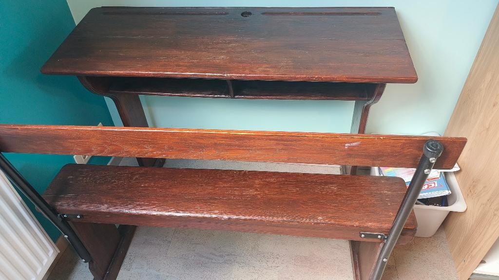 Schoolbank, Huis en Inrichting, Ophalen, Gebruikt