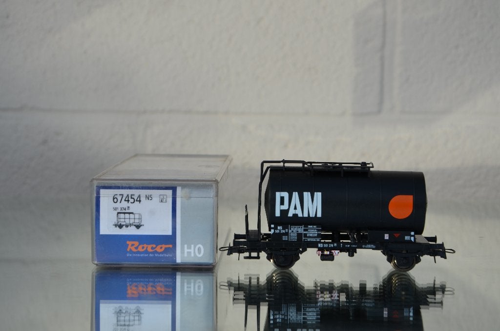 Roco 67454 Wagon-citerne de la NS noir PAM-com neuf, Enlèvement ou Envoi, Wagon, Comme neuf, NS