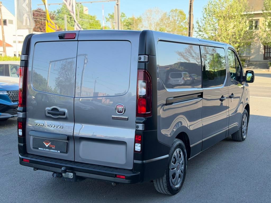 Fiat talento 6pl dubbele cabine 1ste eig. Navi airco+ gar., Auto's, Bluetooth, Euro 6, Bedrijf, Diesel