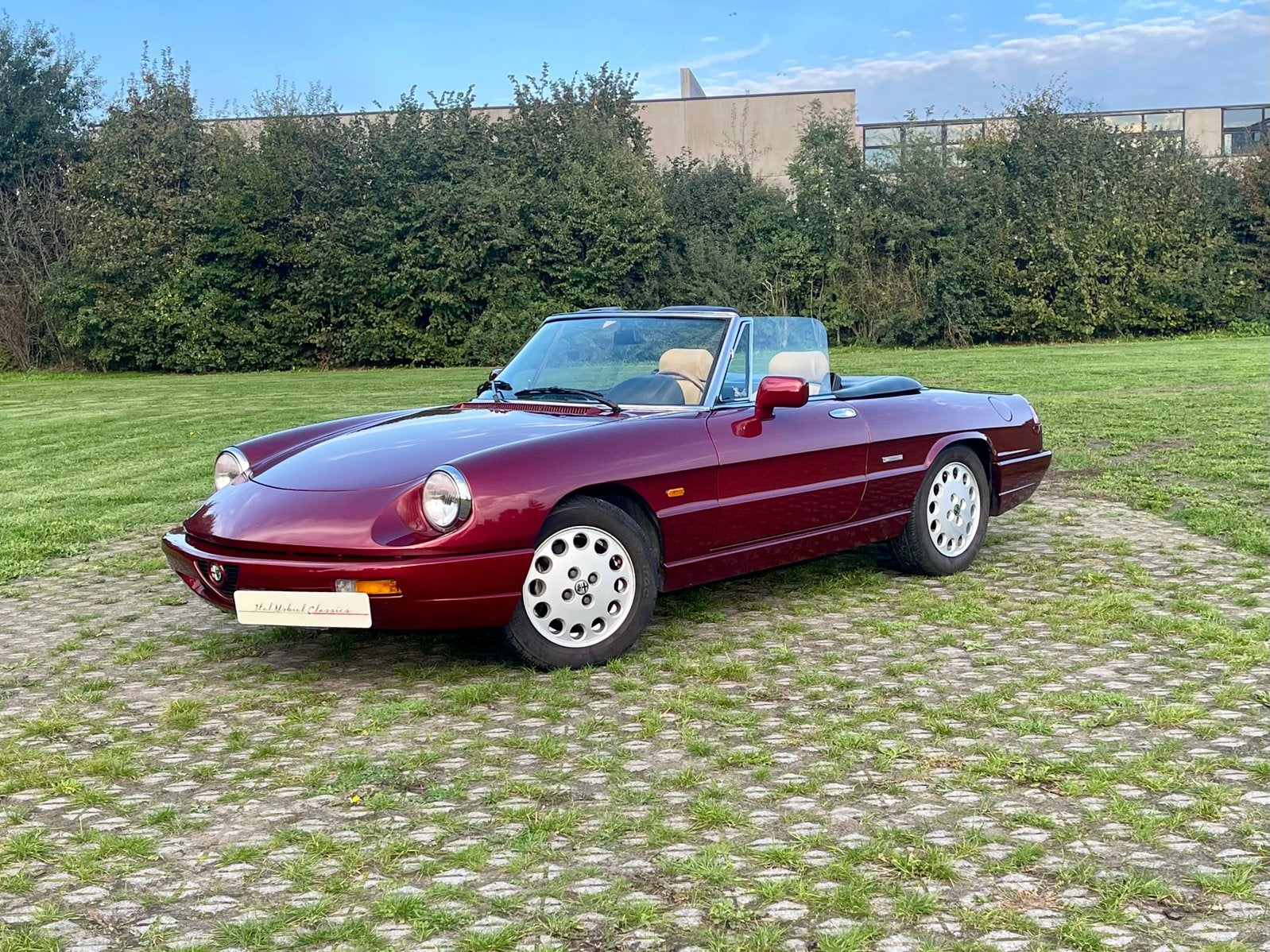 Alfa Romeo 2000 Spider serie 4, Autos, Achat, Entreprise, Boîte manuelle, Beige