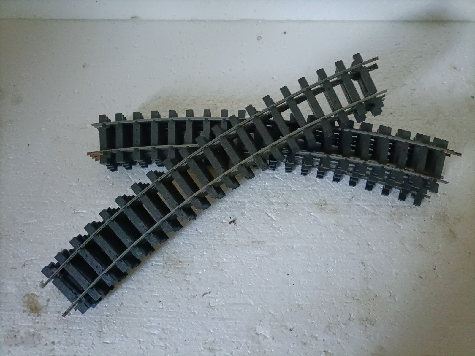 Stapel Gebogen Rails Lima Spoor 0 Nr. 6811 Set van 10 stuks, Hobby & Loisirs créatifs, Enlèvement, Rails