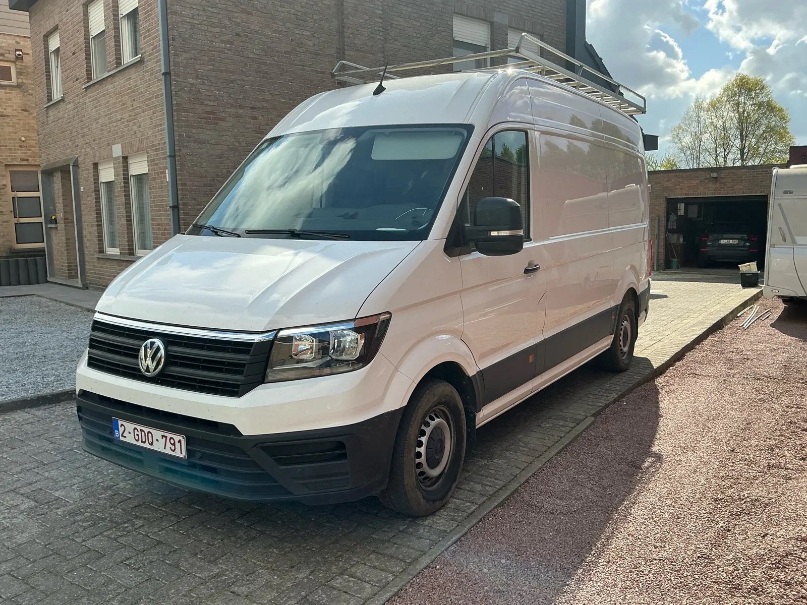 Volkswagen crafter L3H3 180pk, Auto's, Voorwielaandrijving, Euro 5, Volkswagen, Leder en Stof
