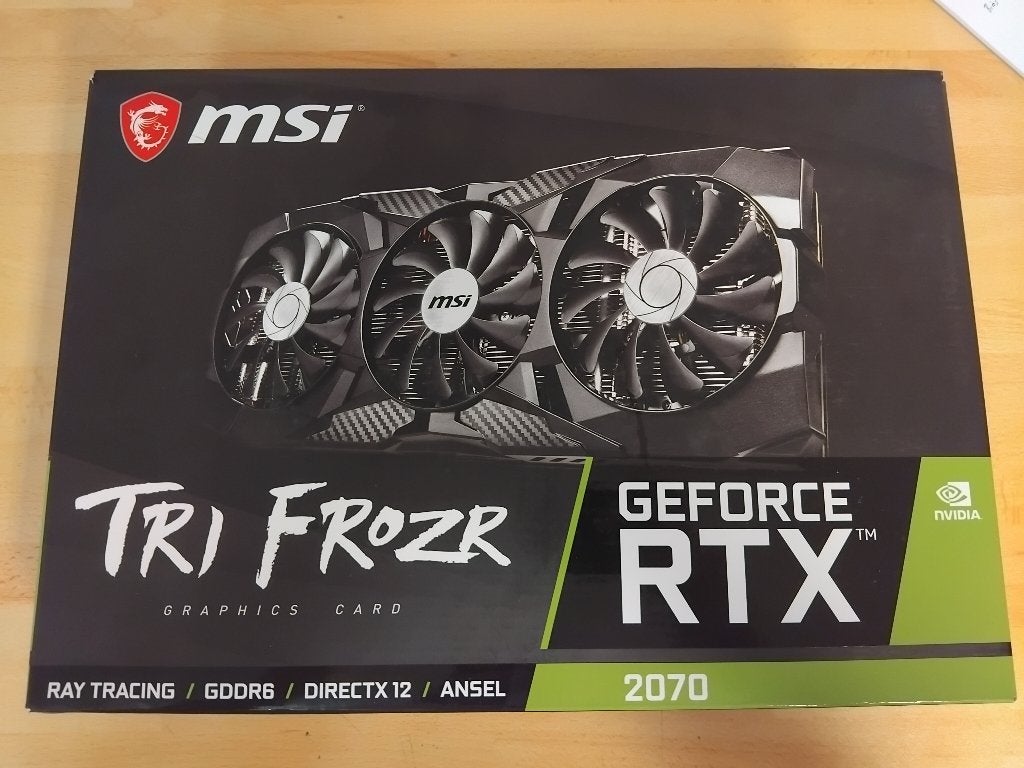 Carte graphique MSI RTX 2070 Tri Frozr 8GB, Informatique & Logiciels, PCI-Express 3, GDDR6, Utilisé, HDMI