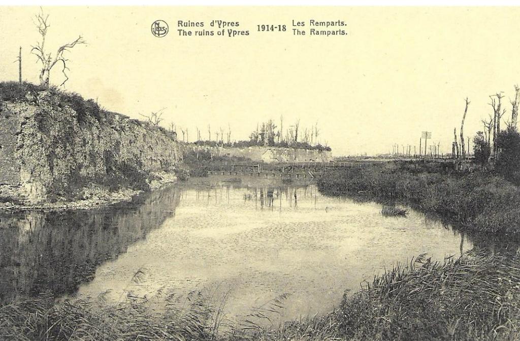 Carte postale authentique des ruines de Ypres., Enlèvement ou Envoi, Non affranchie