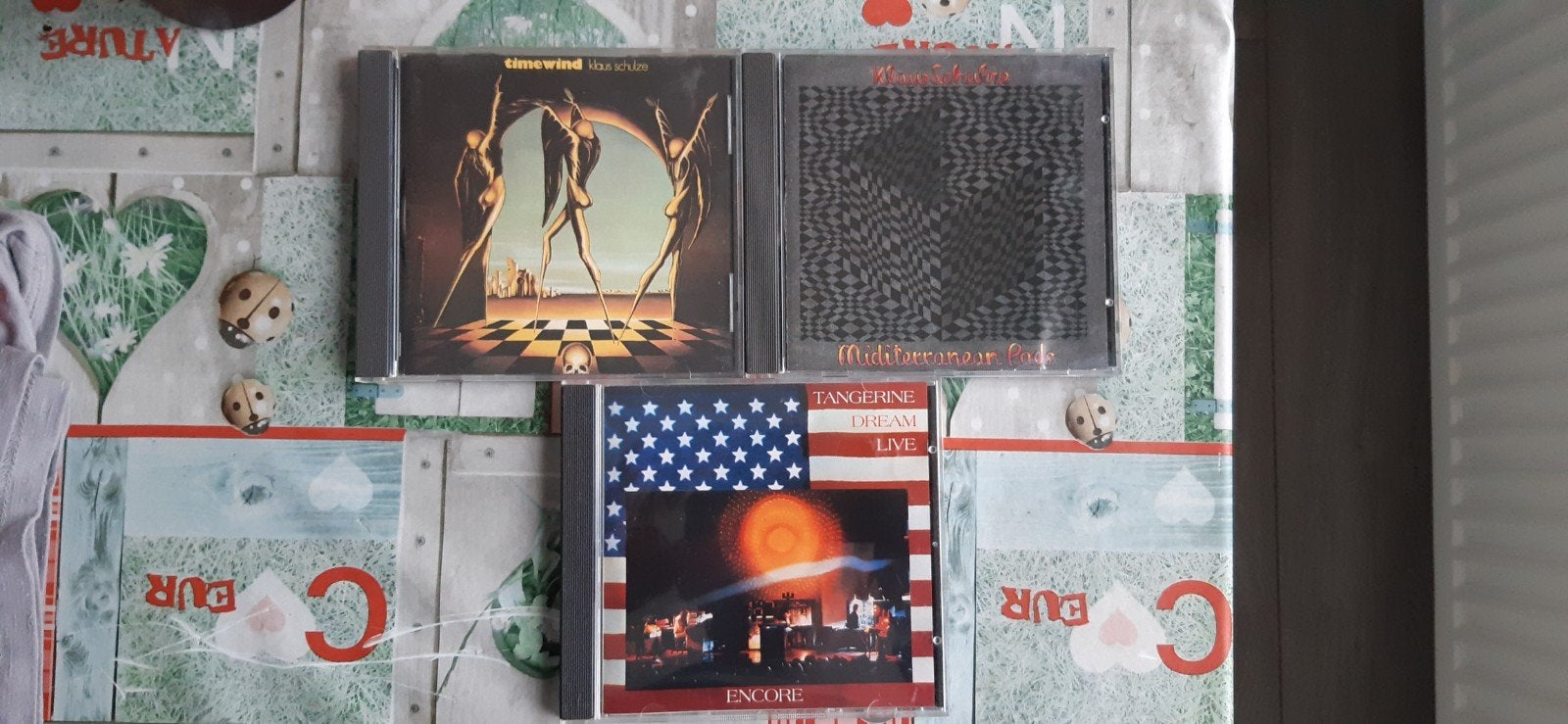 Klaus Schulze/Tangerine Dream 3 cd, Ophalen of Verzenden, Gebruikt, Electronic Rock, Album