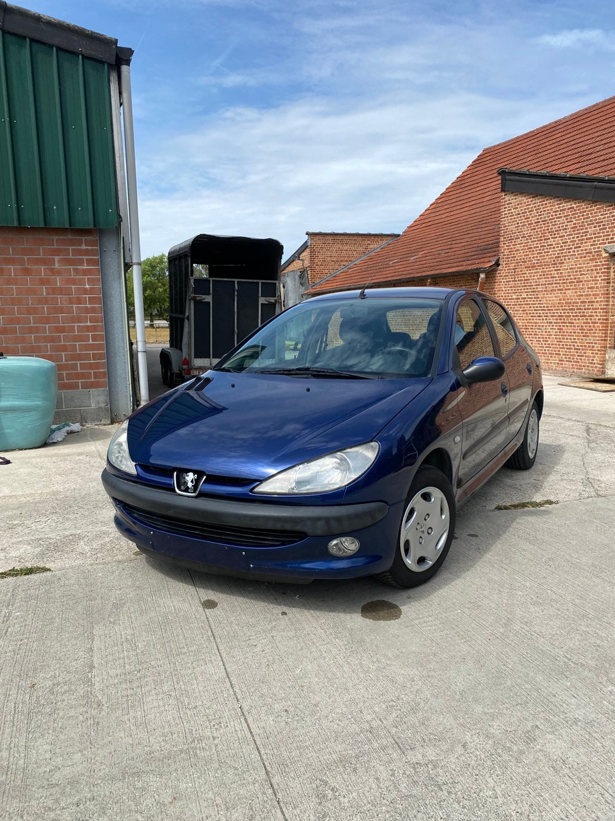 Peugeot 206 *start niet*, Autos, Peugeot, Achat, Boîte manuelle, Bleu, 5 portes
