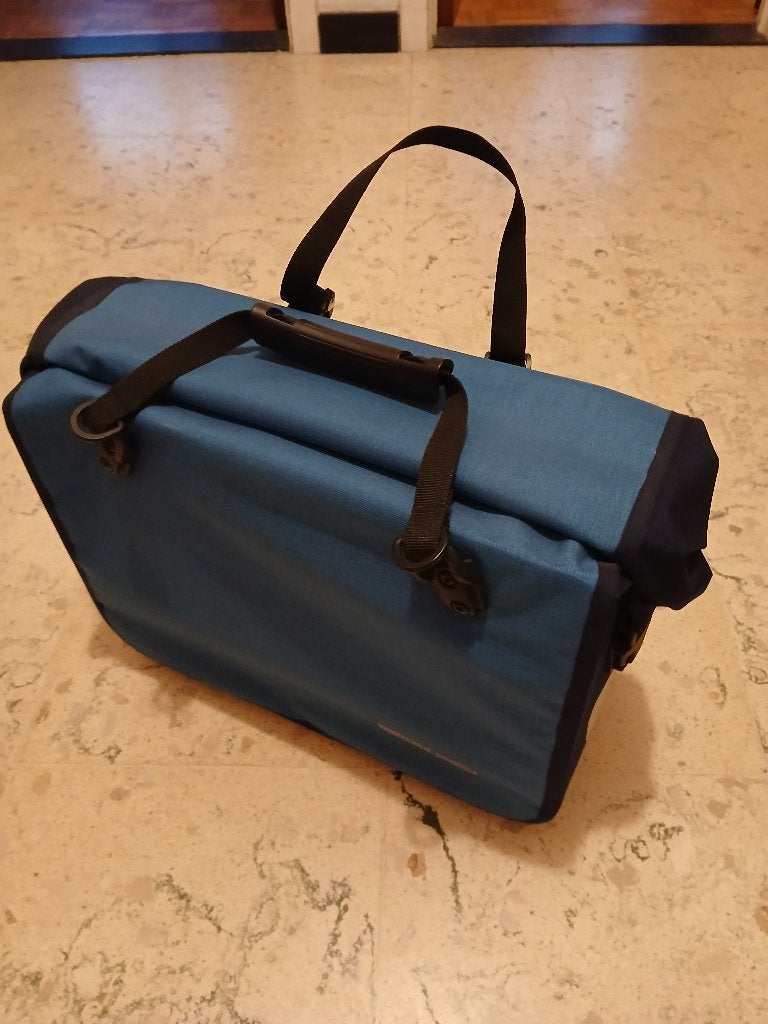 Ortlieb officebag blauw, Fietsen en Brommers, Ophalen of Verzenden, Zo goed als nieuw, Ortlieb