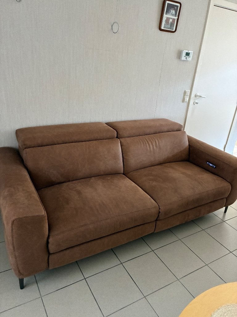 Zetel, dubbele 2-zit, Huis en Inrichting, Ophalen, Gebruikt, 100 tot 125 cm, Tweepersoons