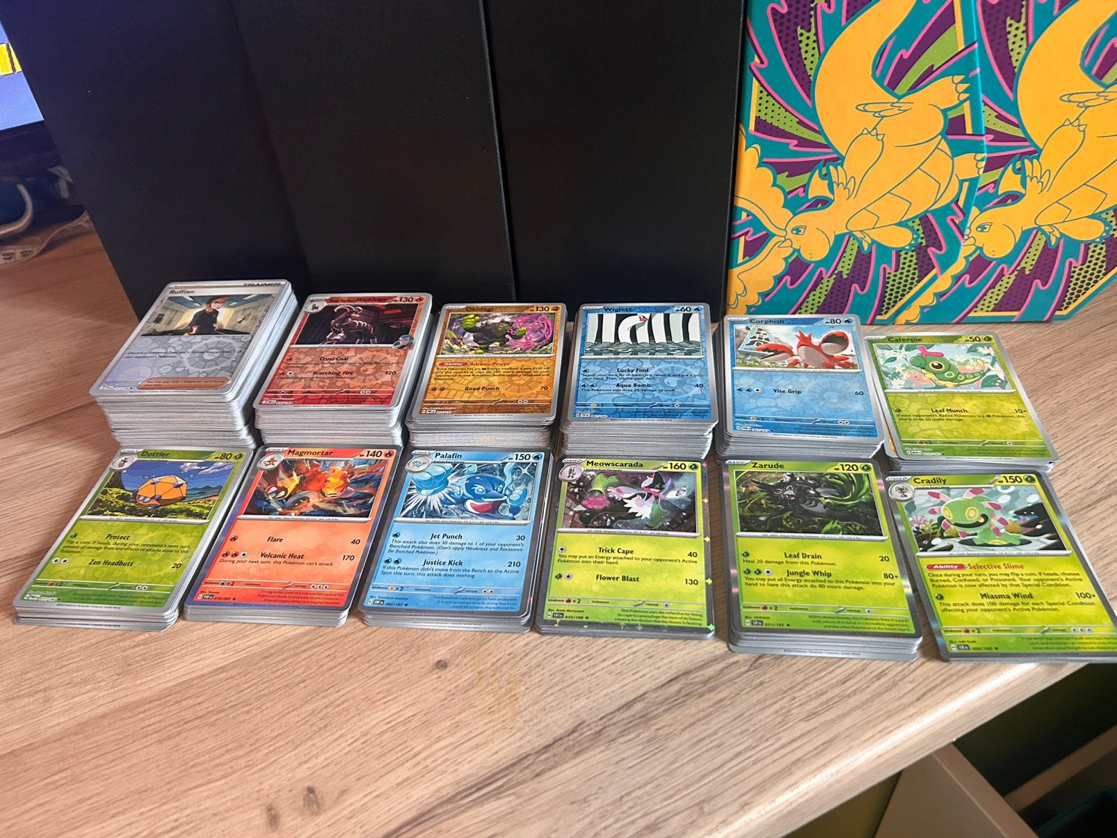 Scarlet &violet era bulk 485 kaarten, Ophalen of Verzenden, Zo goed als nieuw, Meerdere kaarten