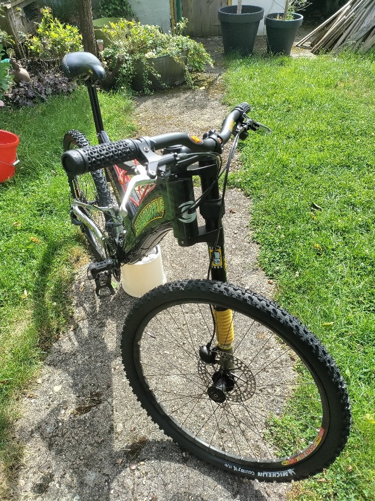 Cannondale Super V Raven 4000 SX vintage - Carbone, Vélos & Vélomoteurs, Vélos | VTT & Mountainbikes, Autres marques, 49 à 53 cm