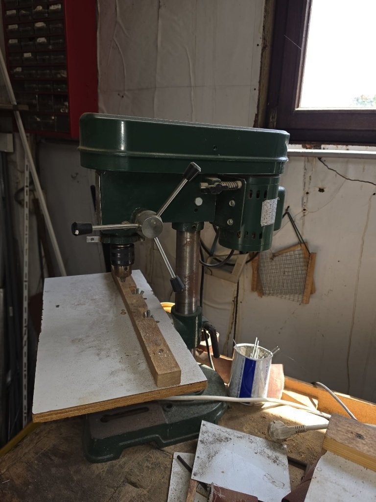 Rewer kolomboormachine, Ophalen, Gebruikt, Kolomboormachine