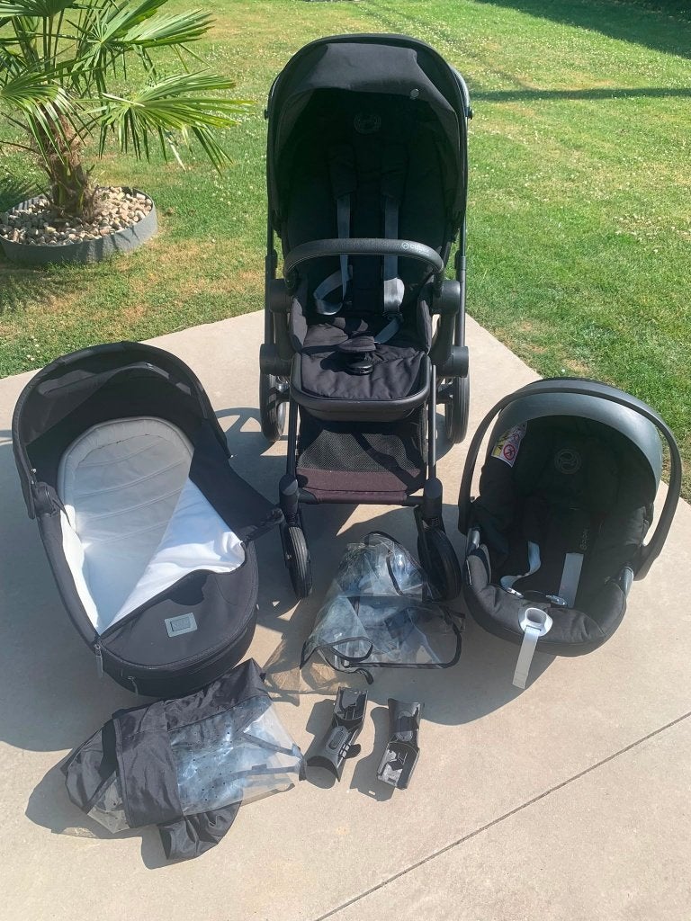 Cybex Priam Complete 3-in-1 Kinderwagen, Met autostoeltje, Zo goed als nieuw, Ophalen, Kinderwagen