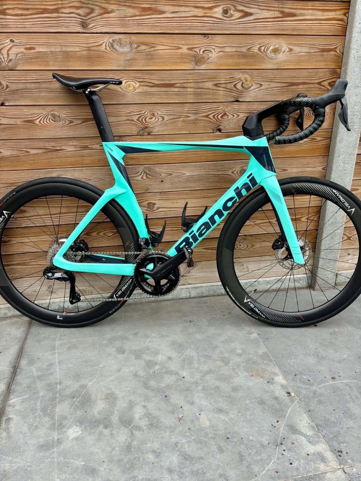 Bianchi oltre comp maat 59 ultegra di2 disc, Enlèvement, Comme neuf, Carbone