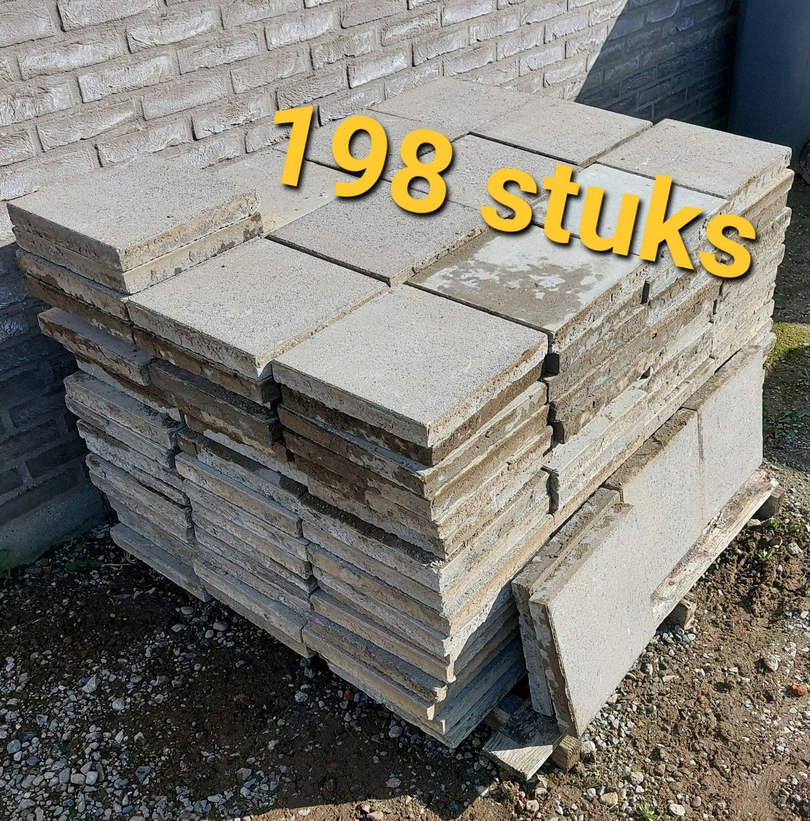 Betontegels 30cm x 30cm x 4,5cm, Tuin en Terras, Ophalen