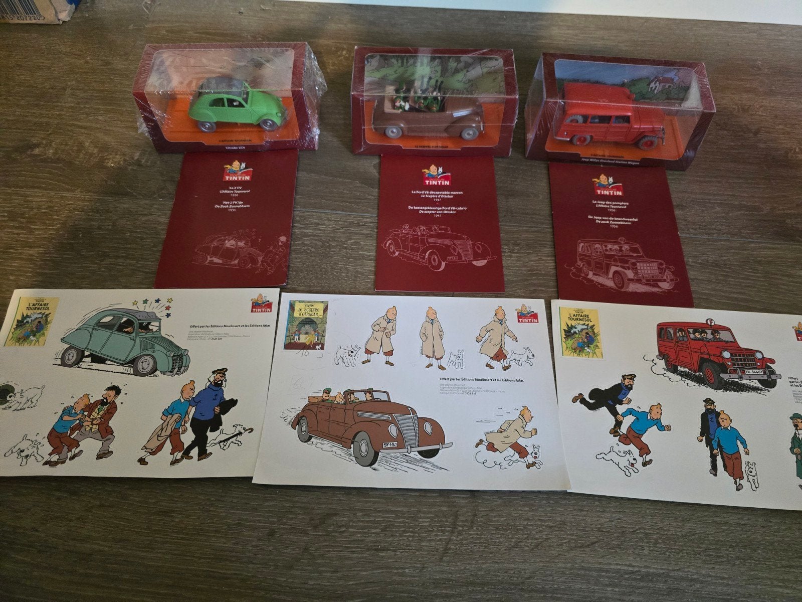 Maquettes de voitures Tintin, Enlèvement ou Envoi, Neuf, Voiture, Autres marques