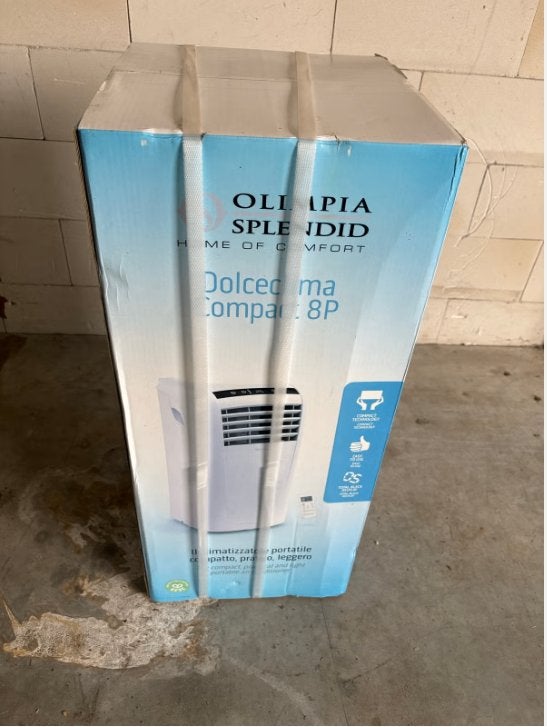 Olimpia Splendid Dolcecma Compact 8P Mobiele Airco, Ophalen, Nieuw, 3 snelheden of meer, Koelen en Ontvochtigen