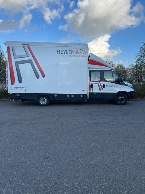 Iveco camionette C rijbewijs, Auto's, Bestelwagens en Lichte vracht, Iveco, Wit, Diesel, Particulier