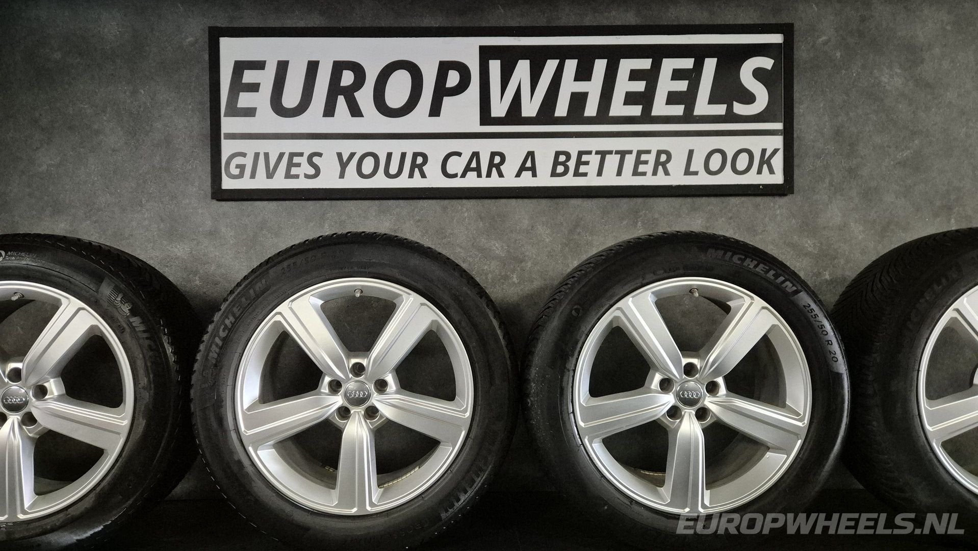 20 inch Audi Q7 5x112 e-tron Q4 velgen winterbanden, Gebruikt, 255 mm, -, -