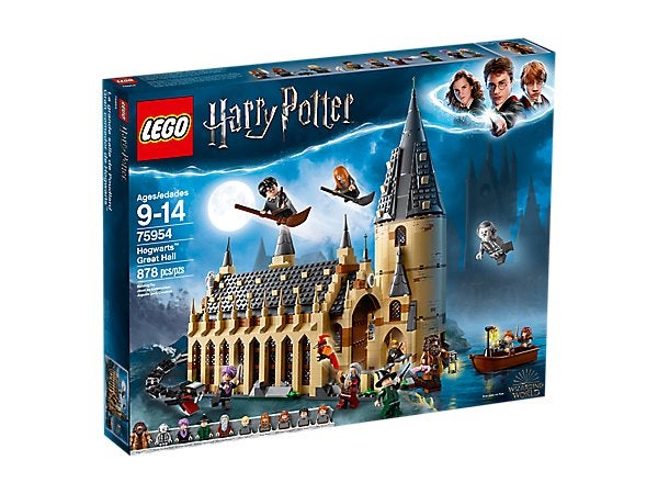 Lego 75954 Harry Potter Grote Zaal Zweinstein NIEUW, Neuf, Lego, Ensemble complet, Harry Potter