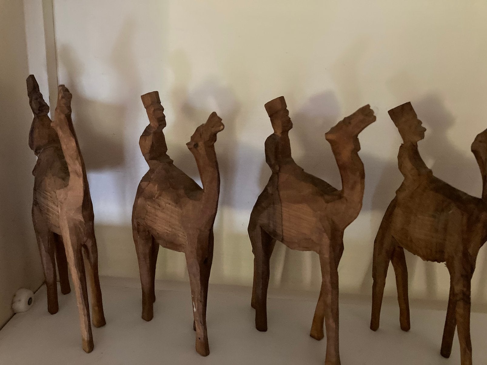 Afrikaanse kunst, Ophalen, Handgemaakt, 20 - 50 cm, Hout