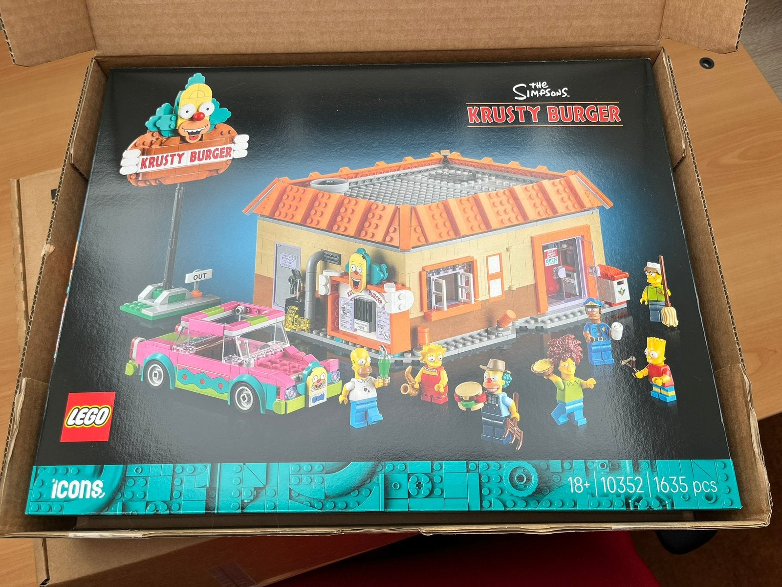Lego Simpsons setnr 10352, Instructions incluses, Enlèvement ou Envoi, Lego, Ensemble complet
