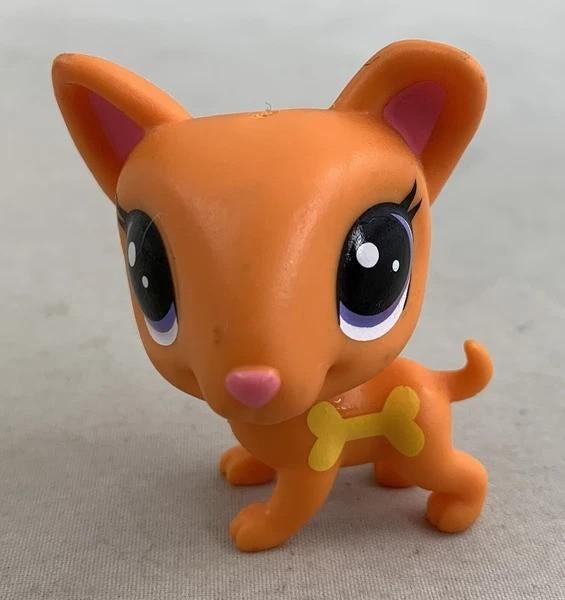 LPS Lucky Pets Fortune Cookie Marinara Bull Terrier Toy, Verzenden, Zo goed als nieuw