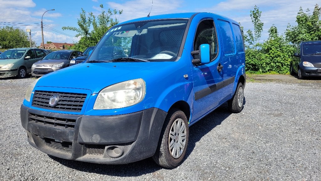 fiat doblo 1.6i/CNG AIRCO 137000KM 2009 !!! EERST LEZEN !!, Autos, Entreprise, 2 places, Boîte manuelle, Tissu