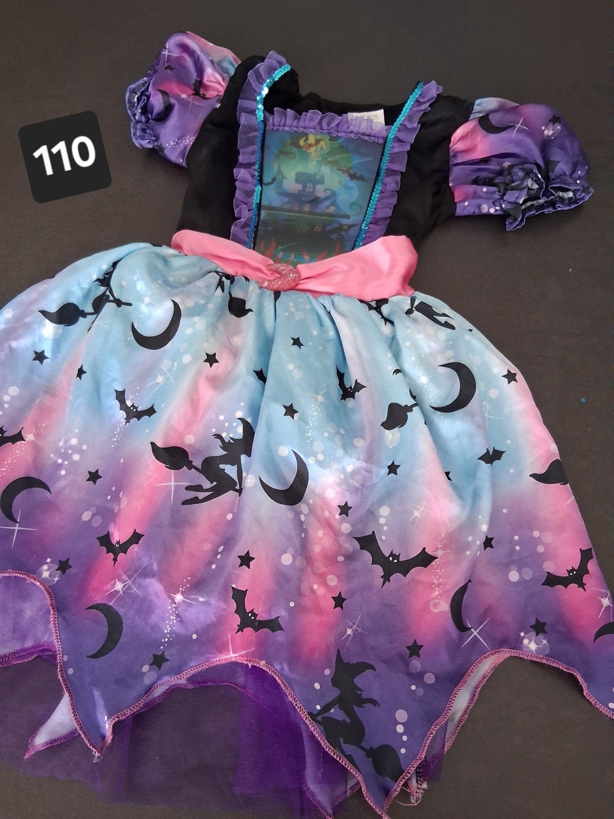 Belle robe de sorcière taille 110, Enlèvement ou Envoi