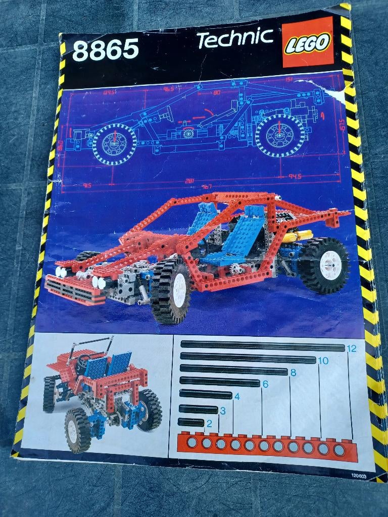 lego  8865, Kinderen en Baby's, Speelgoed | Duplo en Lego, Ophalen of Verzenden, Gebruikt, Lego
