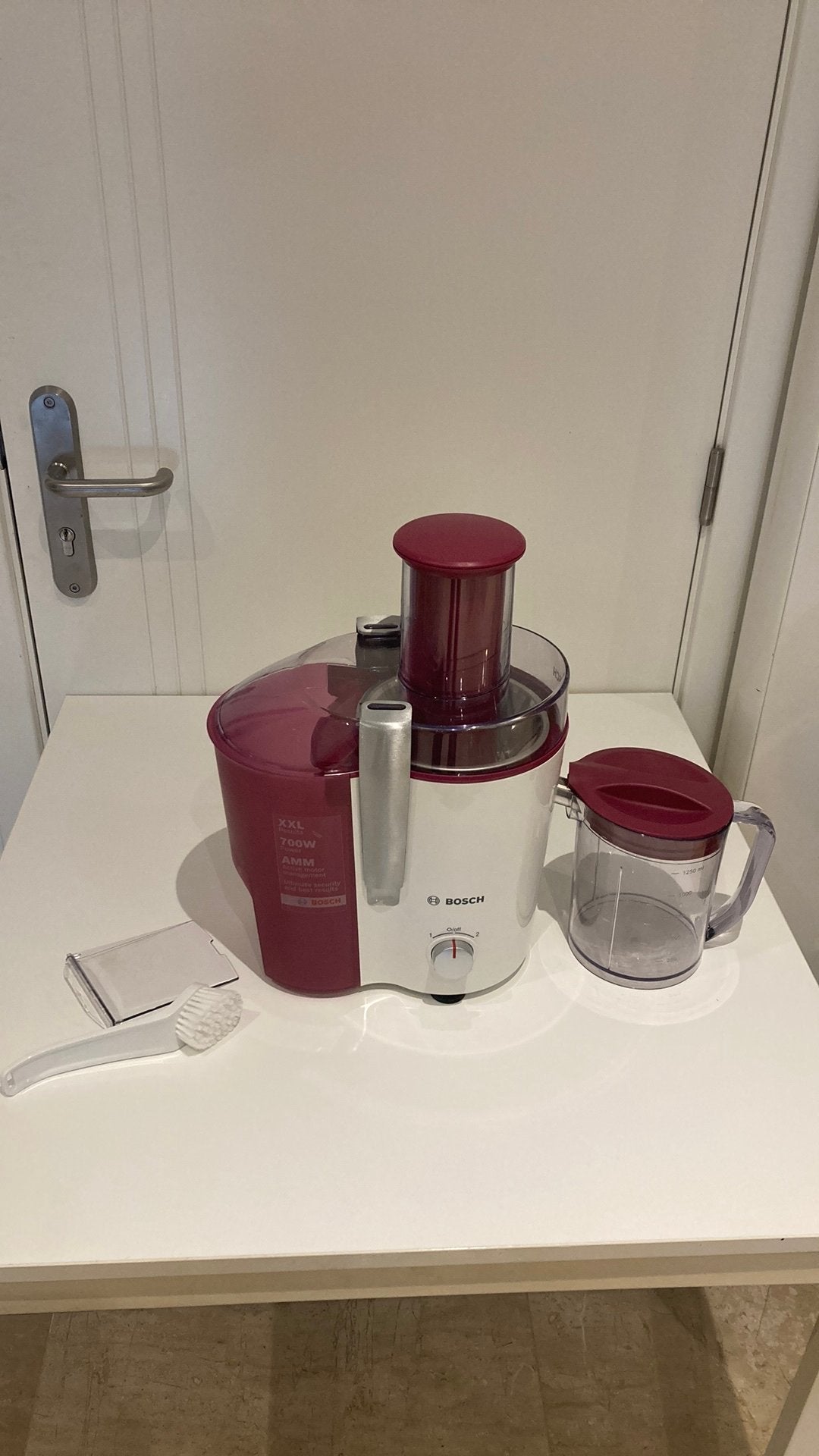 Bosch juicer, Electroménager, Extracteurs de jus, Enlèvement, Comme neuf, Électrique, Presse-agrumes
