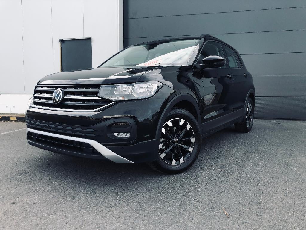 VW T-CROSS LIFE BUSINESS DSG TOP CONDITIE, Auto's, Zwart, 5 zetels, 81 kW, SUV of Terreinwagen