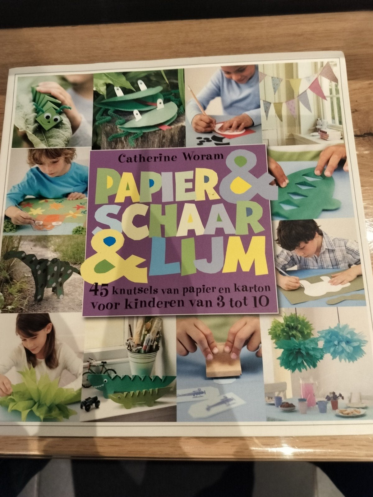 Catherine Woram - Papier en schaar en lijm, Ophalen of Verzenden, Catherine Woram